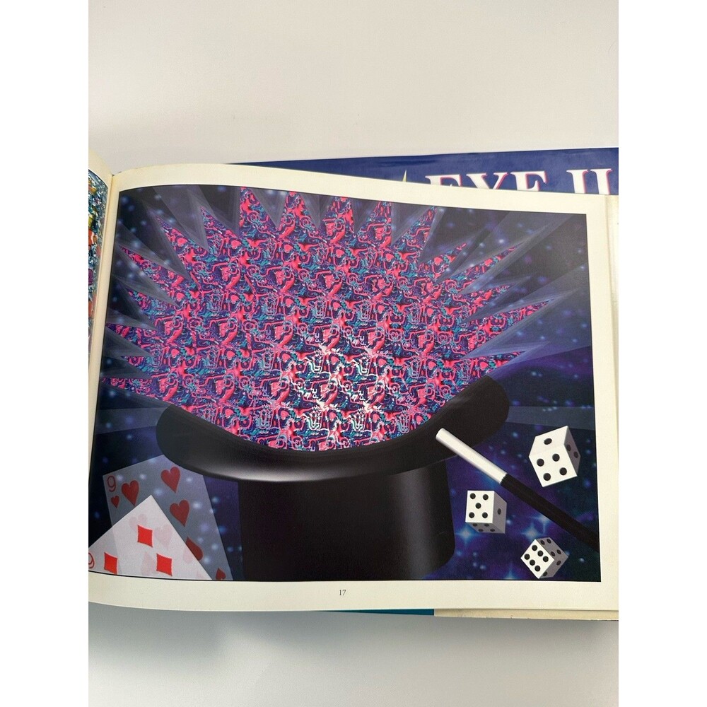 Magic Eye 3D Illusions Hardcover Books Volumes 1 Thru 3 With Jackets Nice Fun - Picture 10 of 10